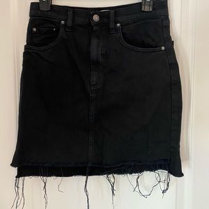 Aritzia Jean Skirt
